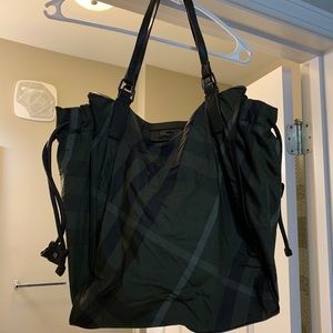 Gently Used Authentic Burberry Nylon Tote